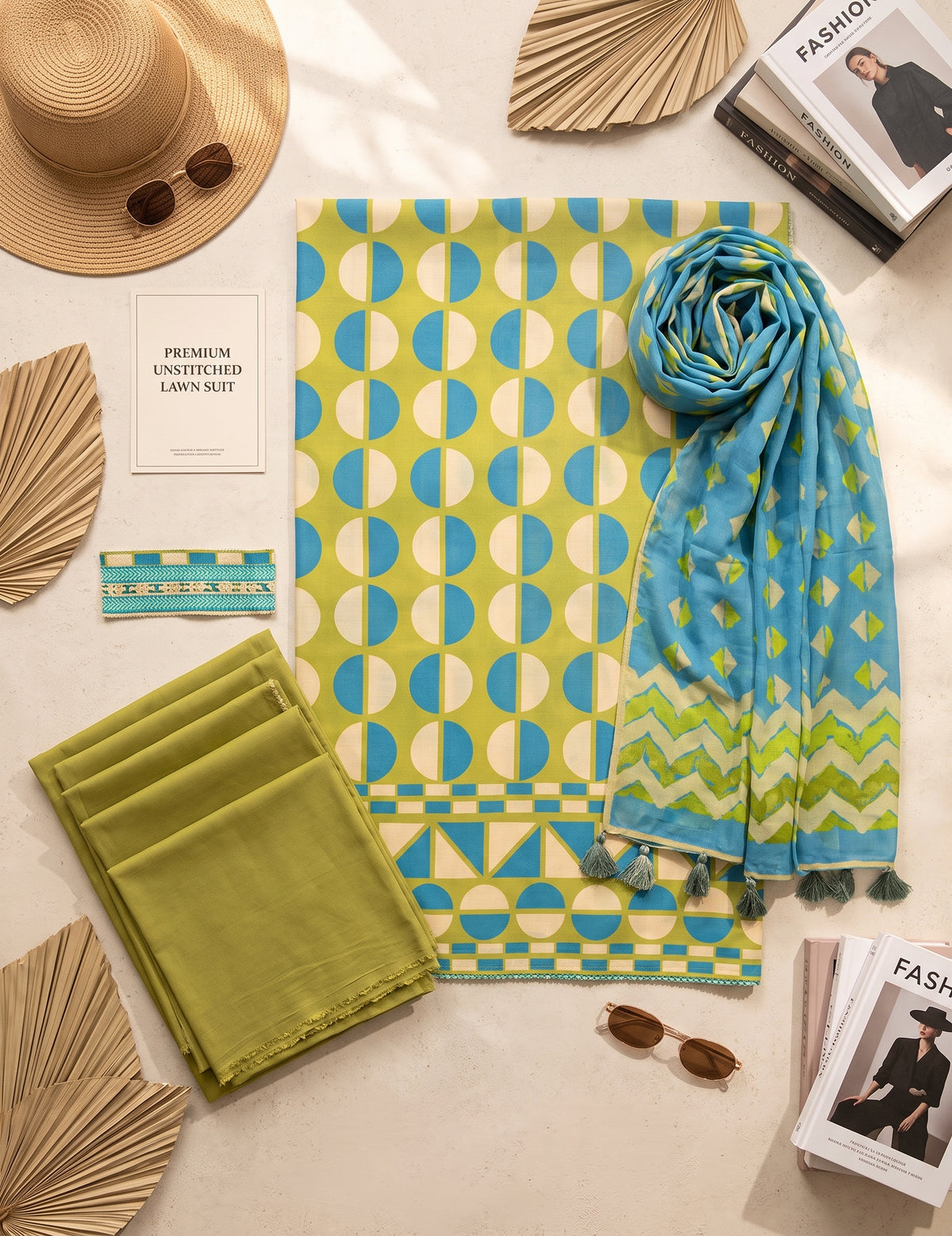 Ahmad Zee 3-Piece Printed Lawn Suit | Summer Collection PKR 2,900
