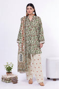 Ahmad Zee Fabrics - 3 Piece Unstitched Printed Lawn Suit