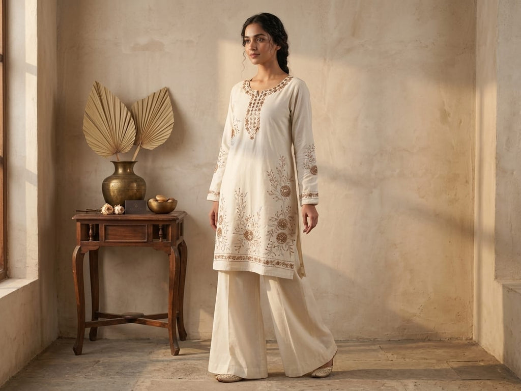 Premium Unstitched 2-Piece Lawn Suit Ice Blue | Summer Collection